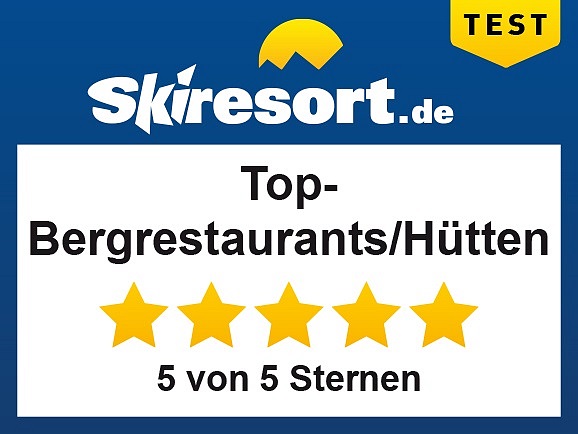 Skiresort Auszeichnung: Top Bergrestaurants, Hütten